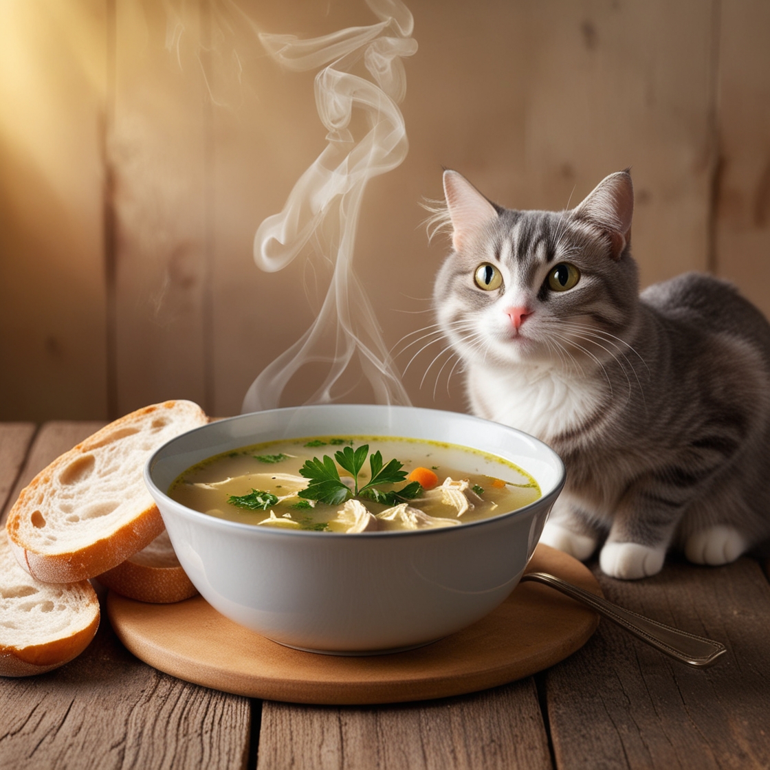 Cat Food Savory Chicken Soup