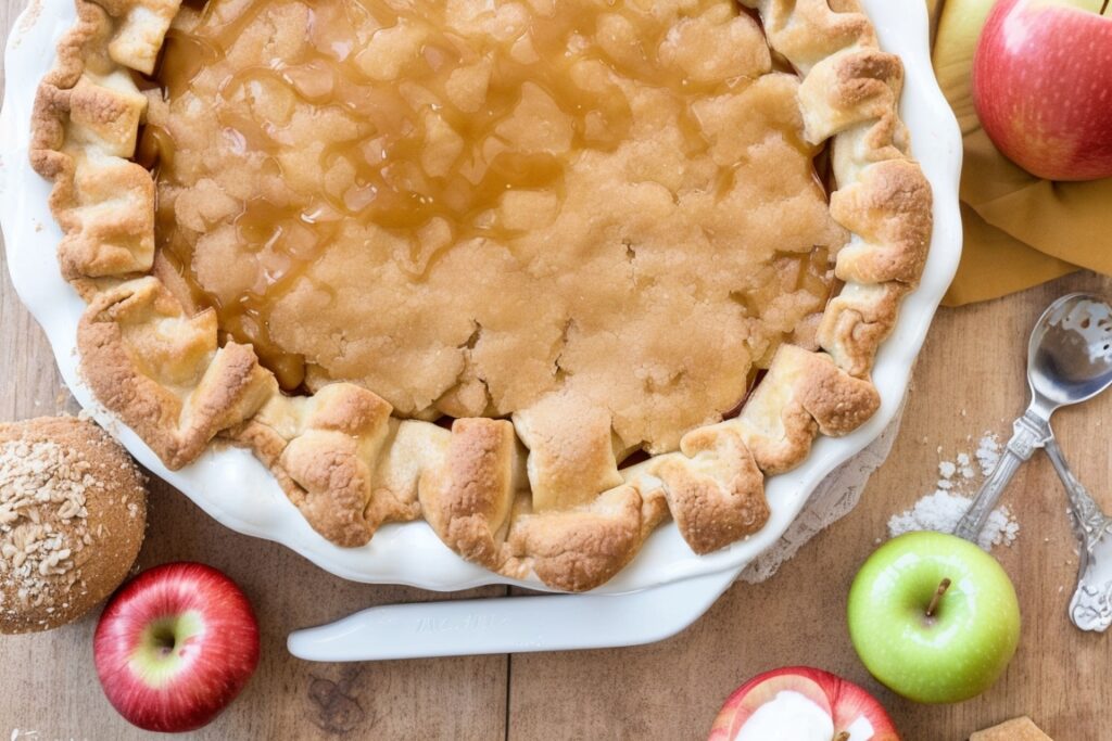 Dog-Friendly Caramel Apple Pie Recipe