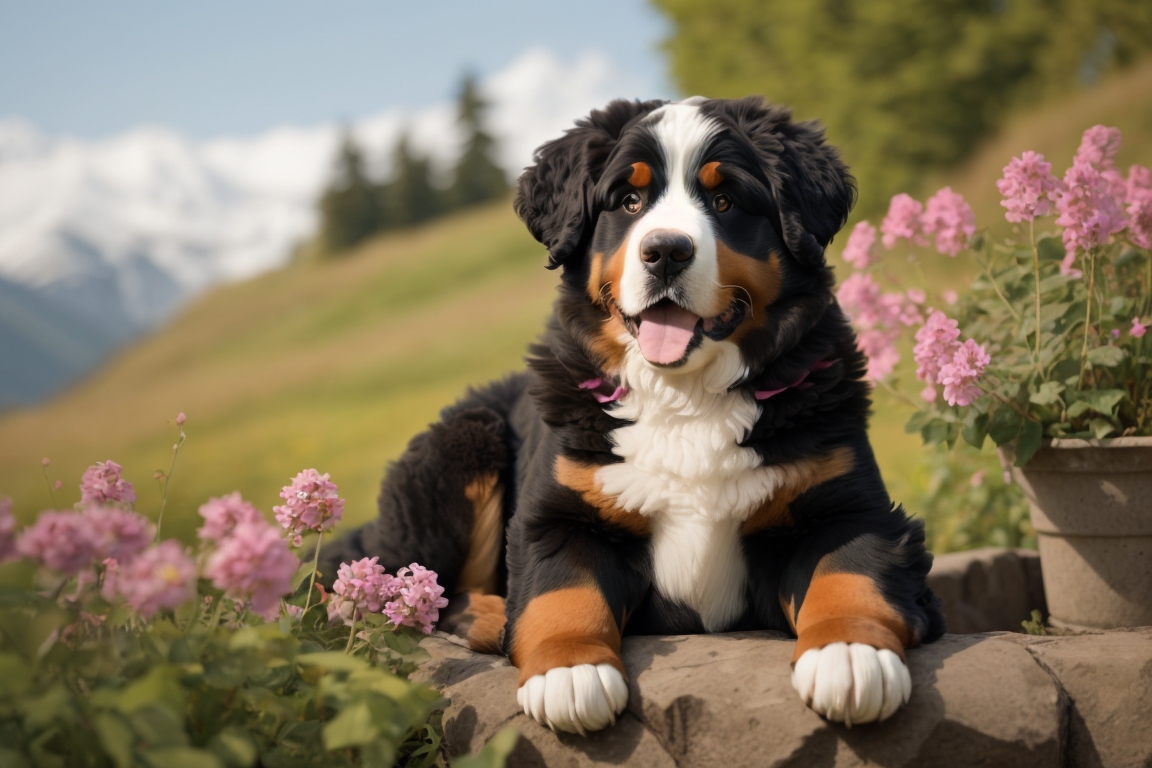 The Bernese Mountain Dog